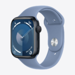 Apple Watch Series 9 GPS 41 mm Midnight Aluminium Case Sport Band Winter Blue